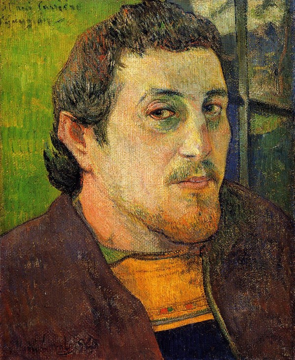 Self Portrait at Lezaven - Paul Gauguin Painting